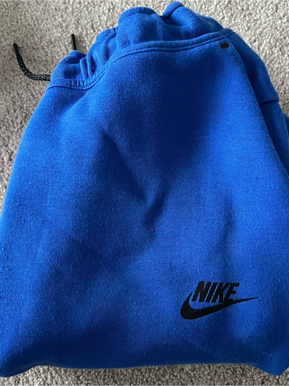 Nike Tech Royal Blue Joggers- kids XL